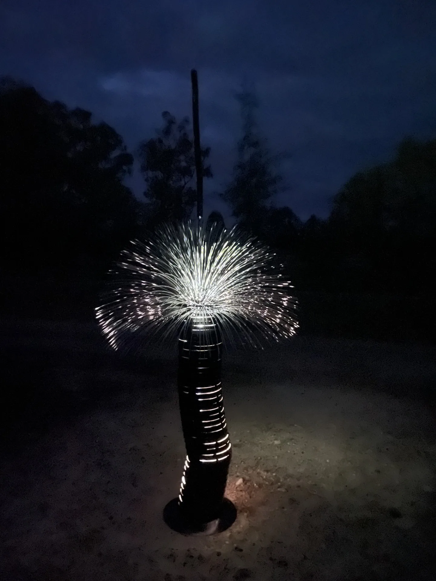 Grass Tree, detail view 2 — sculpture by Thomas Pall